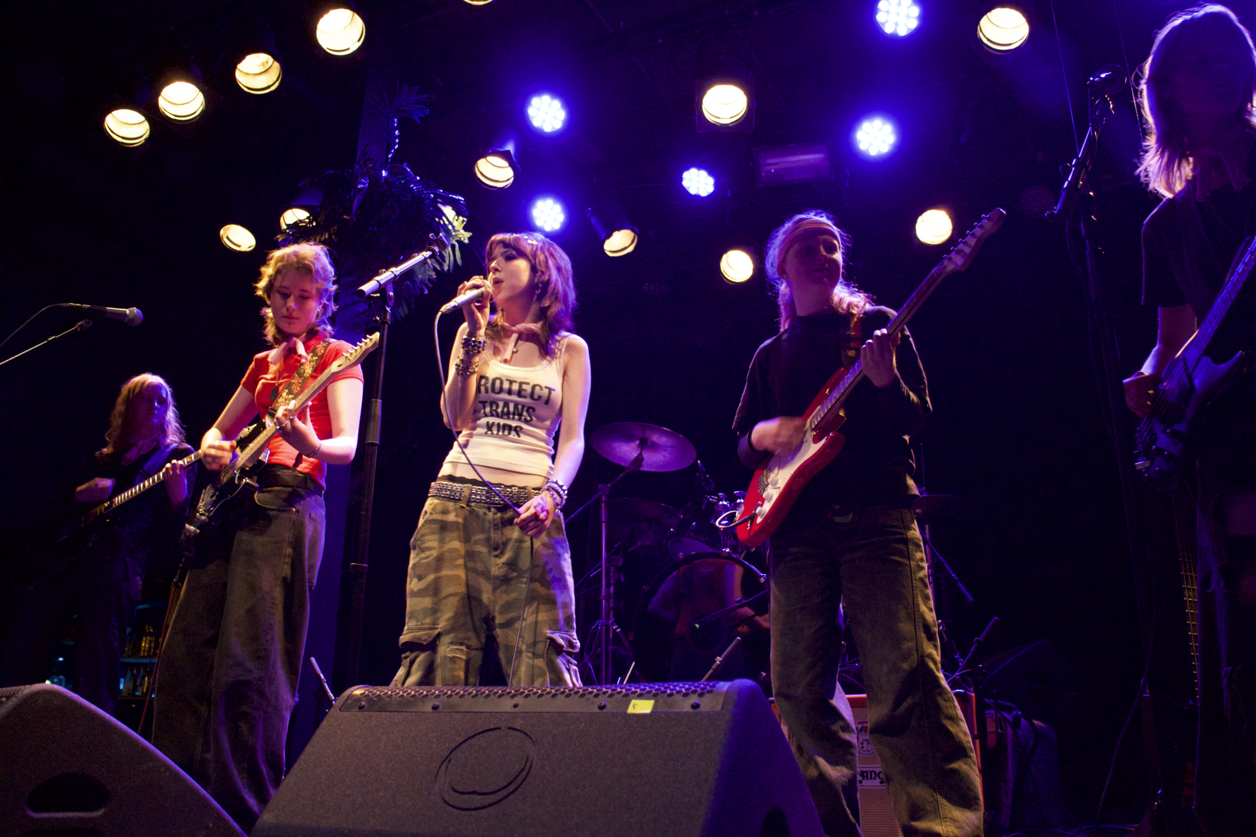 Band på scenen