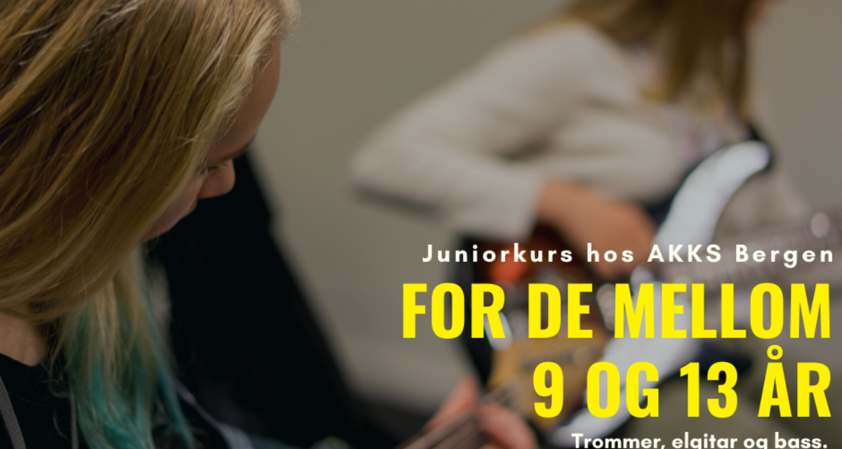 Juniorkurs for de mellom 9 og 13 år