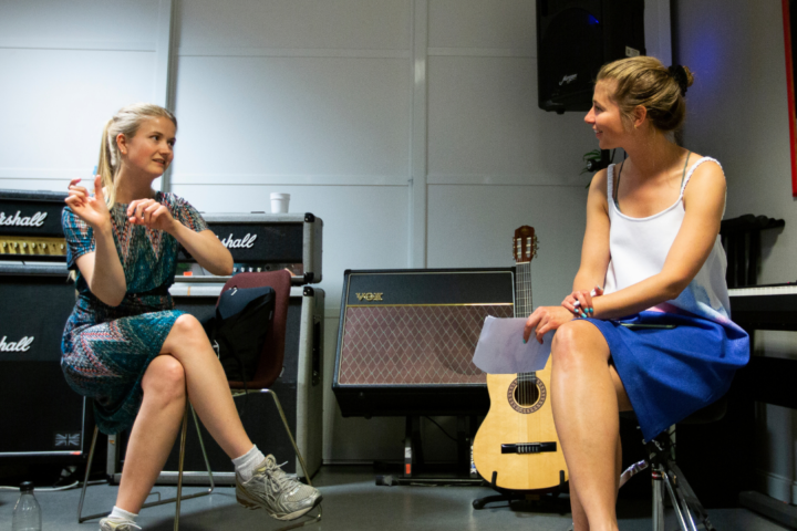 Kreative dager på låtskriverworkshop