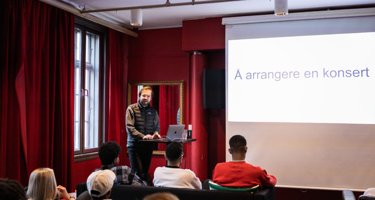 Bilder fra Ung Arrangør 15. mars