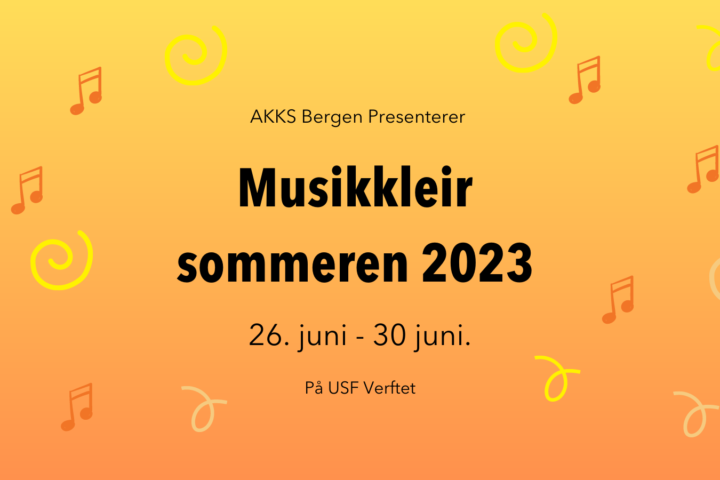 Musikkleir – sommer 2023