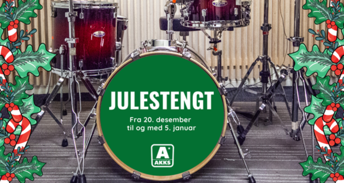 Gledelig Jul fra AKKS Bergen! Julestengt 20.12 – 05.01
