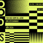 GRIP – For deg som vil lære deg lysteknikk – vår 2026