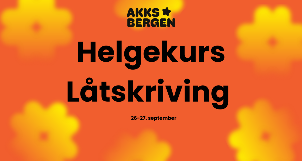 Helgekurs: Låtskriving