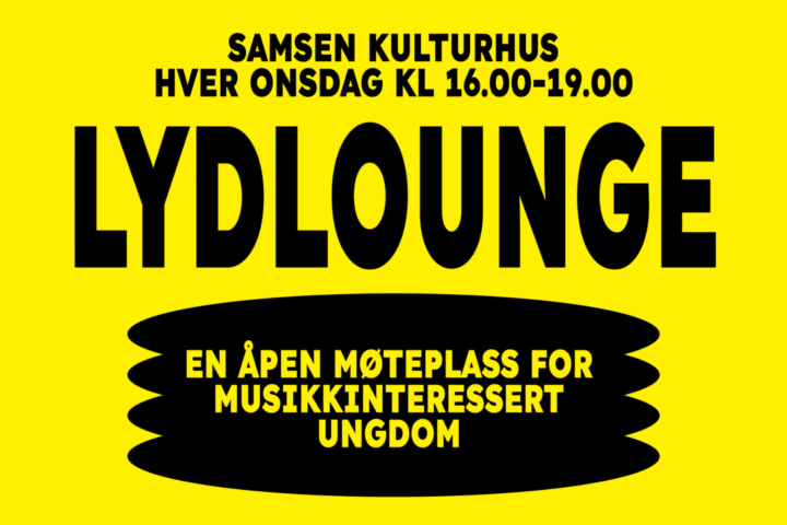 Velkommen til LydLounge hver onsdag fra kl 16-19