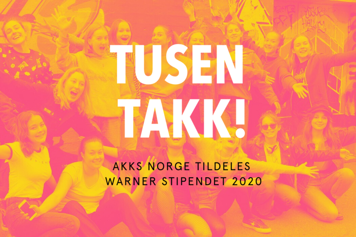 AKKS Norge mottar Warner-stipendet 2020