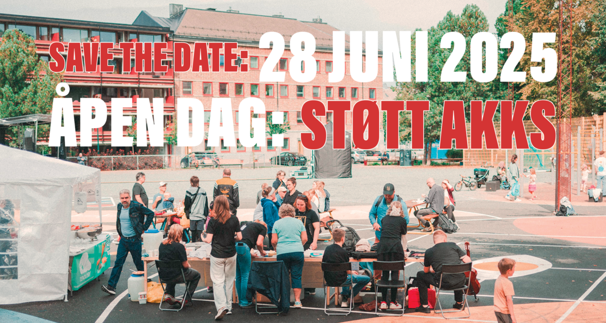 Åpen dag: Støtt AKKS Åpen dag: Støtt AKKS
