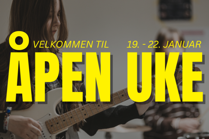 Velkommen til Åpen Uke!