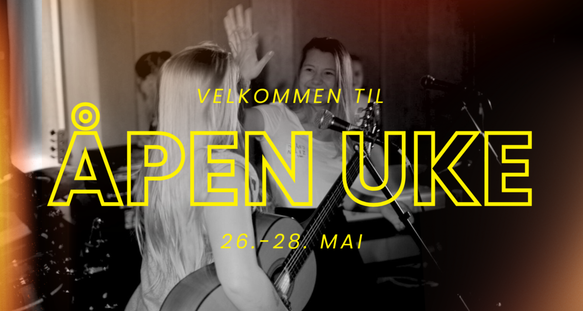 Uke 22 – Åpen uke